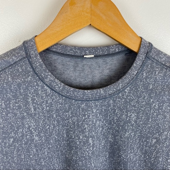 Lululemon Outrun Long Sleeve Running Luon Suited Jacquard Arctic Grey Size 6 - Picture 4 of 9